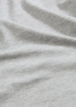 Lot de 2 T-shirts longs basiques, manches courtes