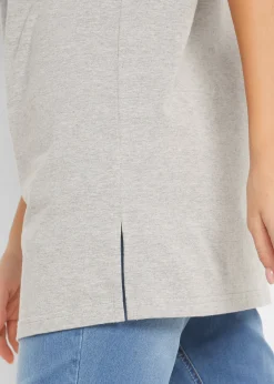 Lot de 2 T-shirts longs col V