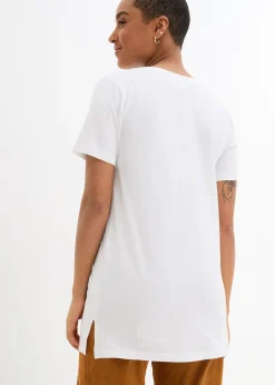 Lot de 2 T-shirts longs col V