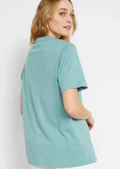 Lot de 5 T-shirts longs et amples à col V