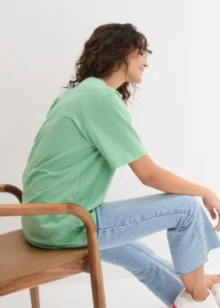 Lot de 5 T-shirts longs et amples à col V