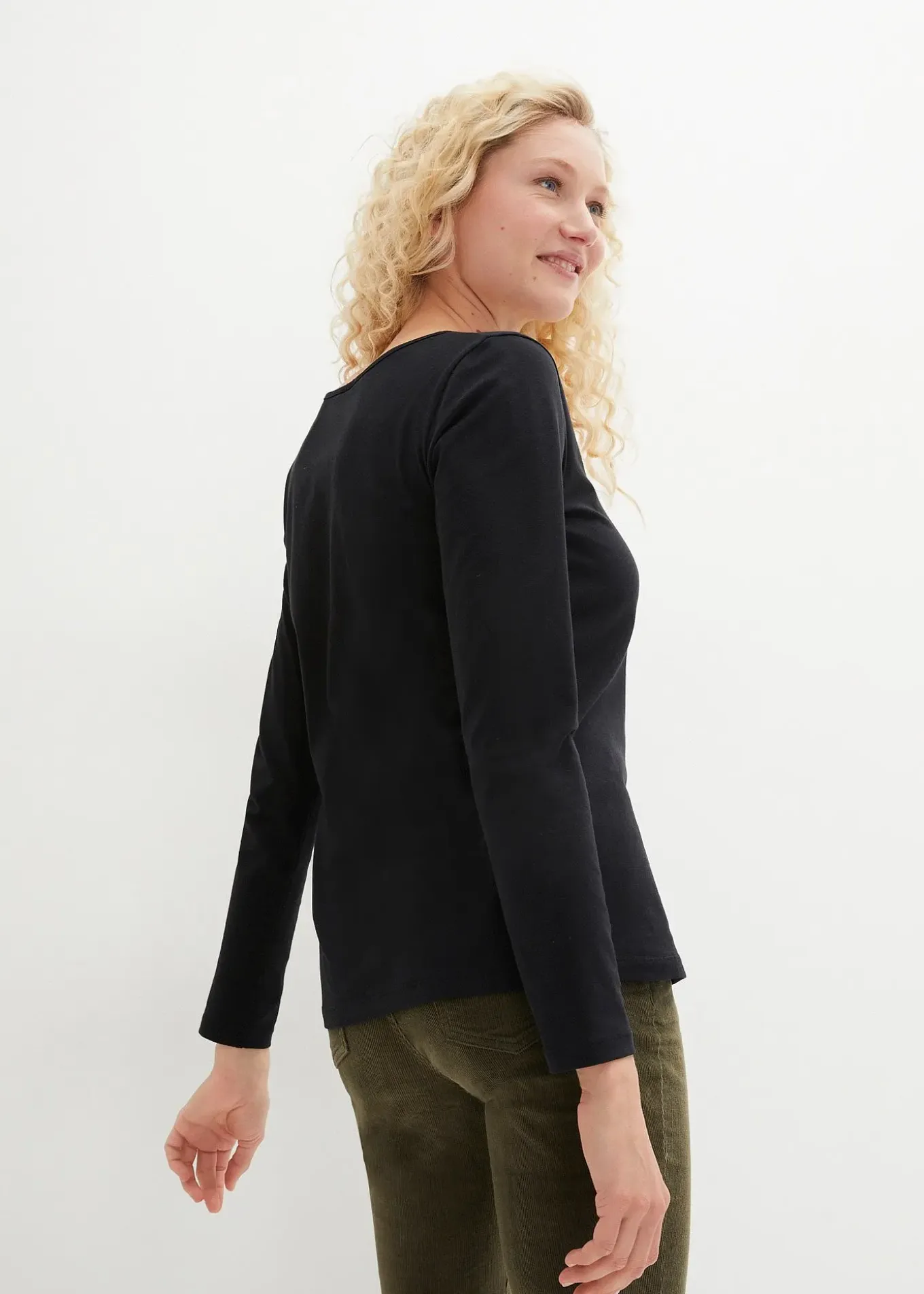 Lot de 2 T-shirts manches longues près du corps