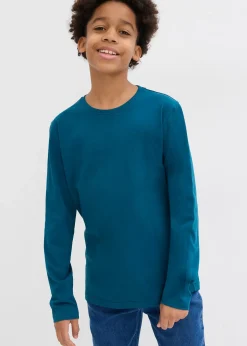 Lot de 3 T-shirts manches longues coton