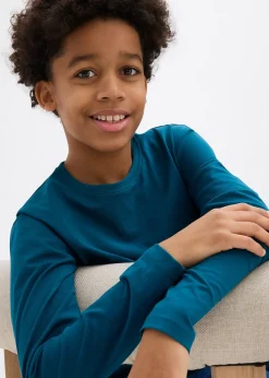 Lot de 3 T-shirts manches longues coton