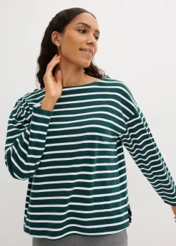 Lot de 2 T-shirts manches longues 100% coton