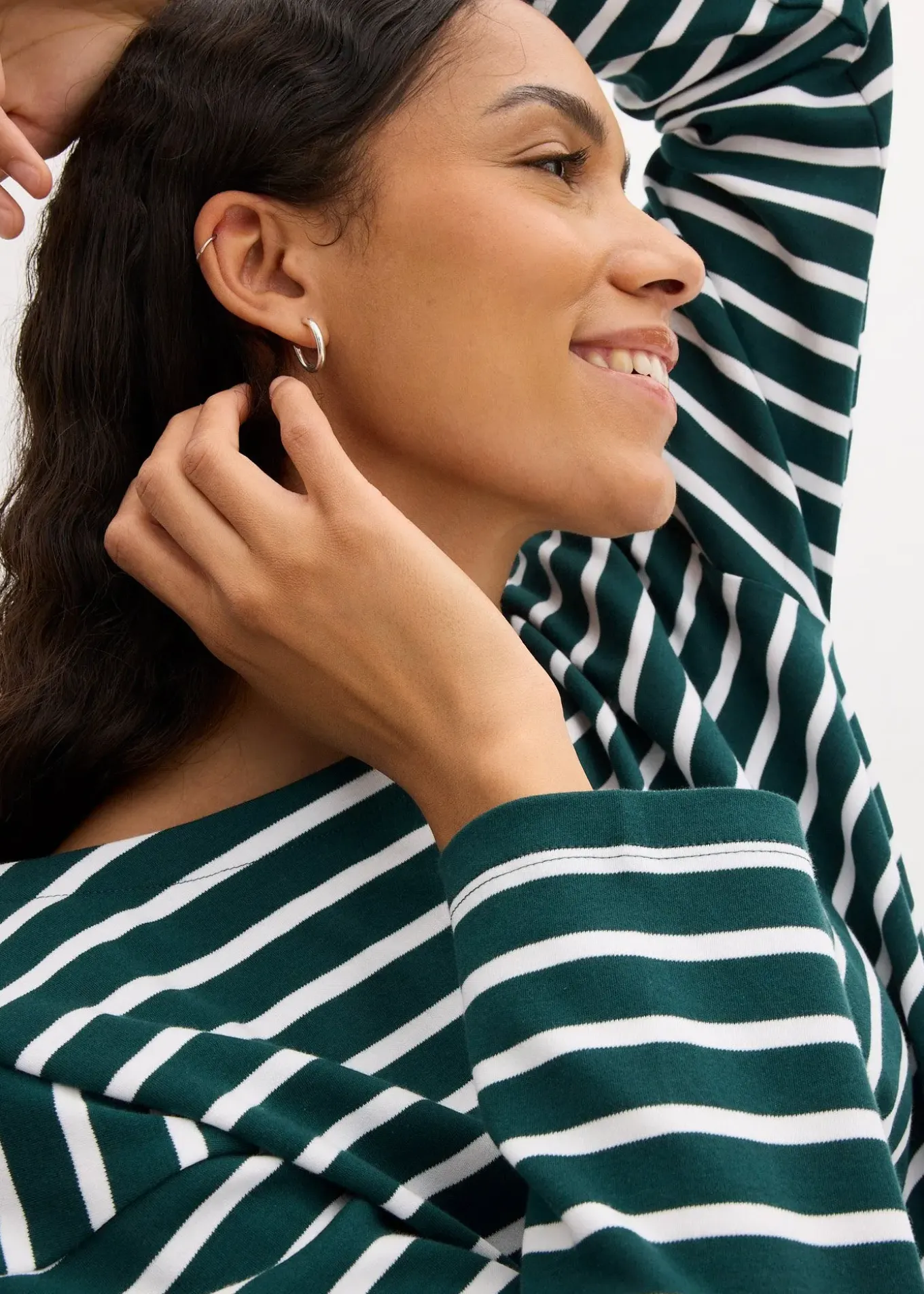 Lot de 2 T-shirts manches longues 100% coton