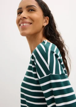 Lot de 2 T-shirts manches longues 100% coton