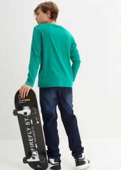 Lot de 2 t-shirts manches longues coton garçon