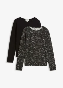 Lot de 2 T-shirts manches longues