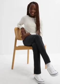 Lot de 2 T-shirts manches longues en coton extensible