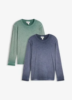 Lot de 2 T-shirts manches longues