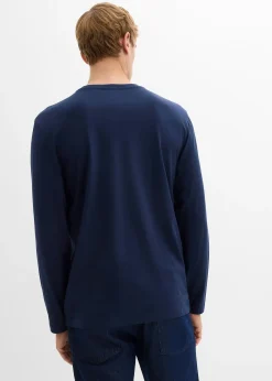 Lot de 2 T-shirts manches longues 100% coton