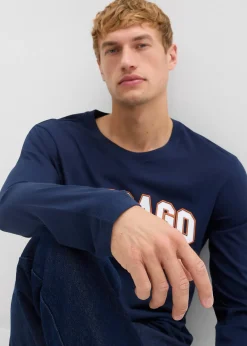 Lot de 2 T-shirts manches longues 100% coton