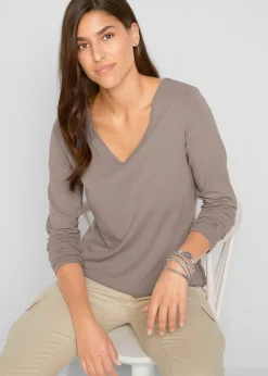 Lot de 2 T-shirts manches longues près du corps