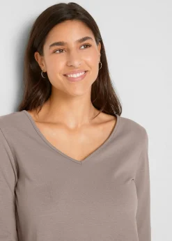 Lot de 2 T-shirts manches longues près du corps