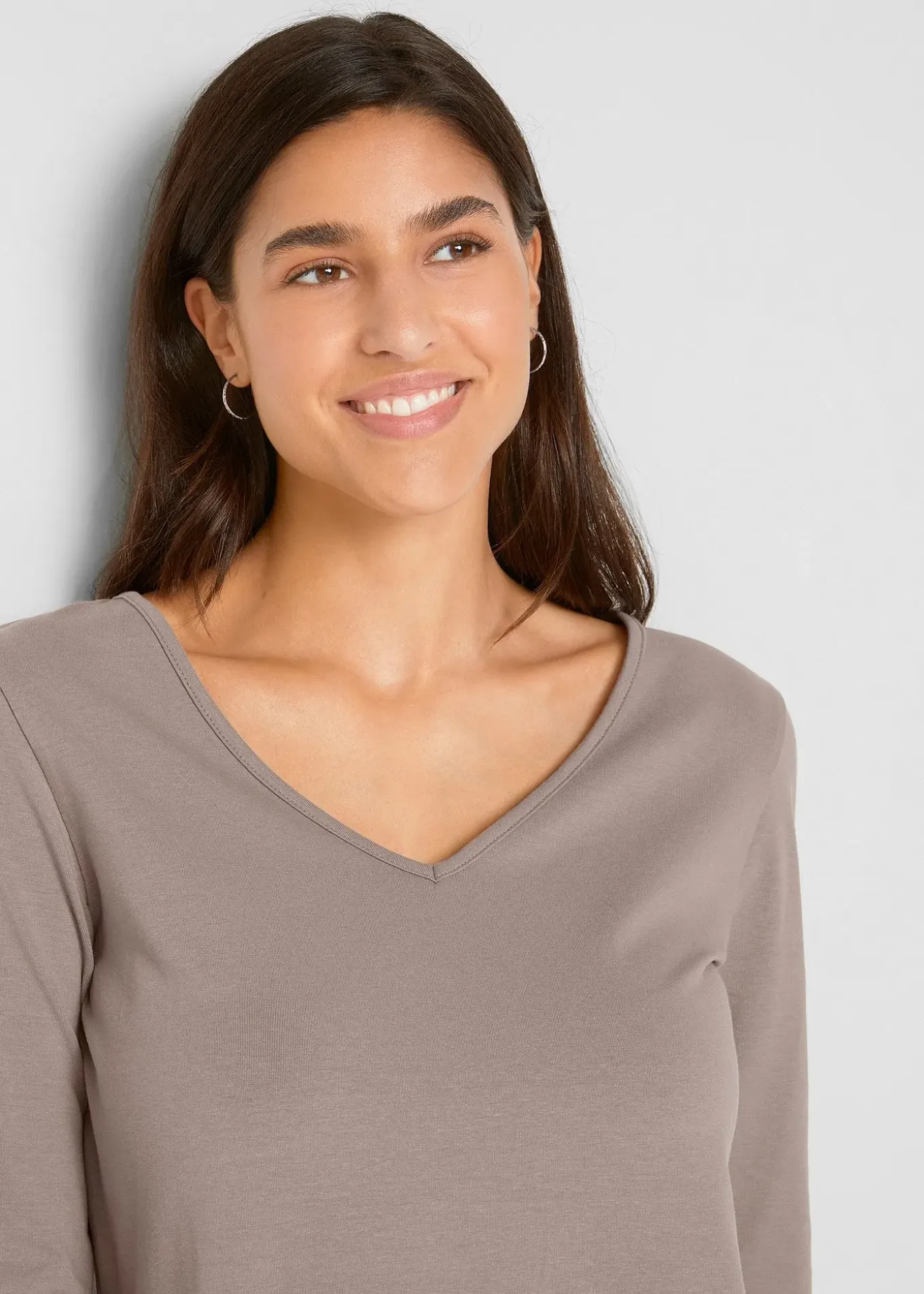 Lot de 2 T-shirts manches longues près du corps