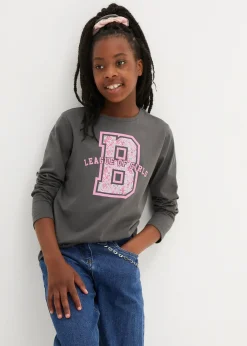 Lot de 3 T-shirts manches longues 100% coton