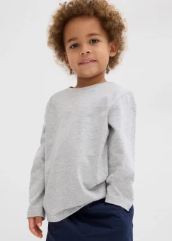 Lot de 3 T-shirts manches longues coton