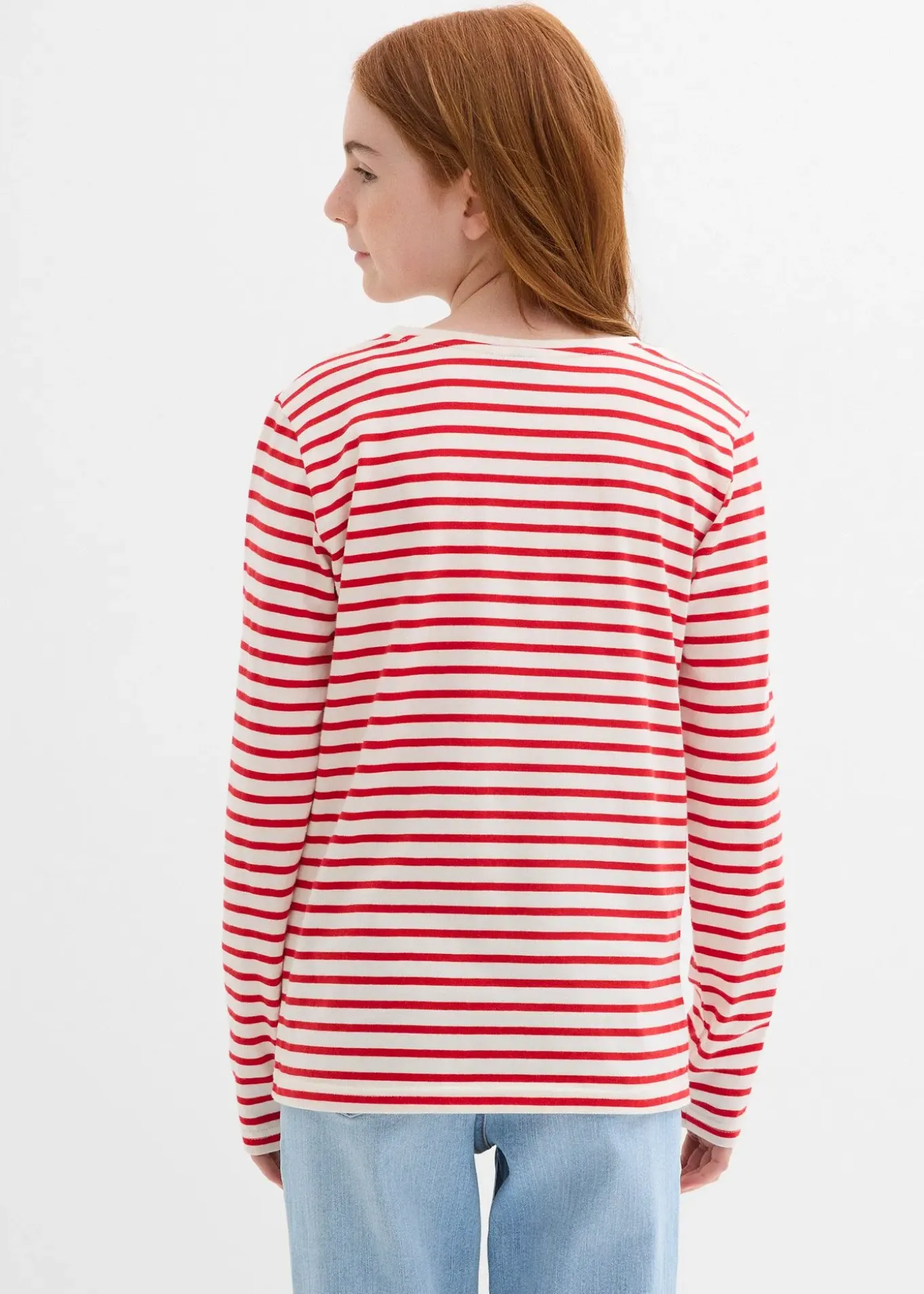 Lot de 3 T-shirts manches longues 100% coton