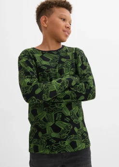 Lot de 3 T-shirts manches longues en coton doux et extensible