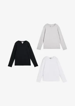 Lot de 3 T-shirts manches longues