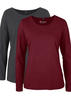 Lot de 2 T-shirts manches longues