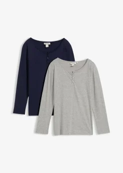 Lot de 2 T-shirts manches longues