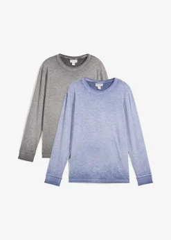 Lot de 2 T-shirts manches longues