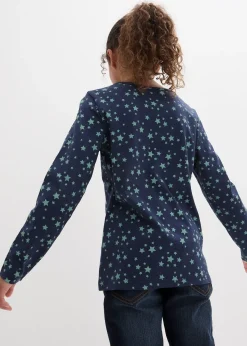 Lot de 3 T-shirts manches longues fille en coton