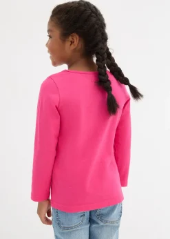 Lot de 2 T-shirts manches longues 100% coton