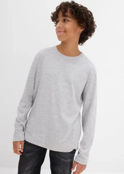 Lot de 3 T-shirts manches longues coton