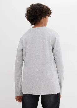 Lot de 3 T-shirts manches longues coton