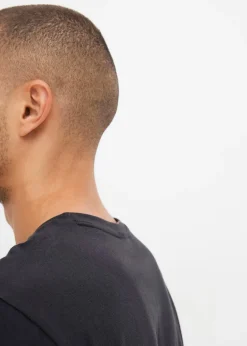 Lot de 2 T-shirts manches longues 100% coton