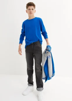 Lot de 3 T-shirts manches longues coton