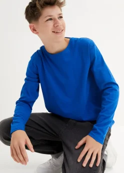 Lot de 3 T-shirts manches longues coton