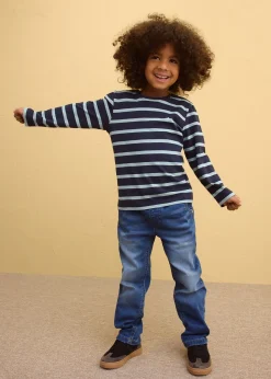 Lot de 2 T-shirts manches longues 100% coton