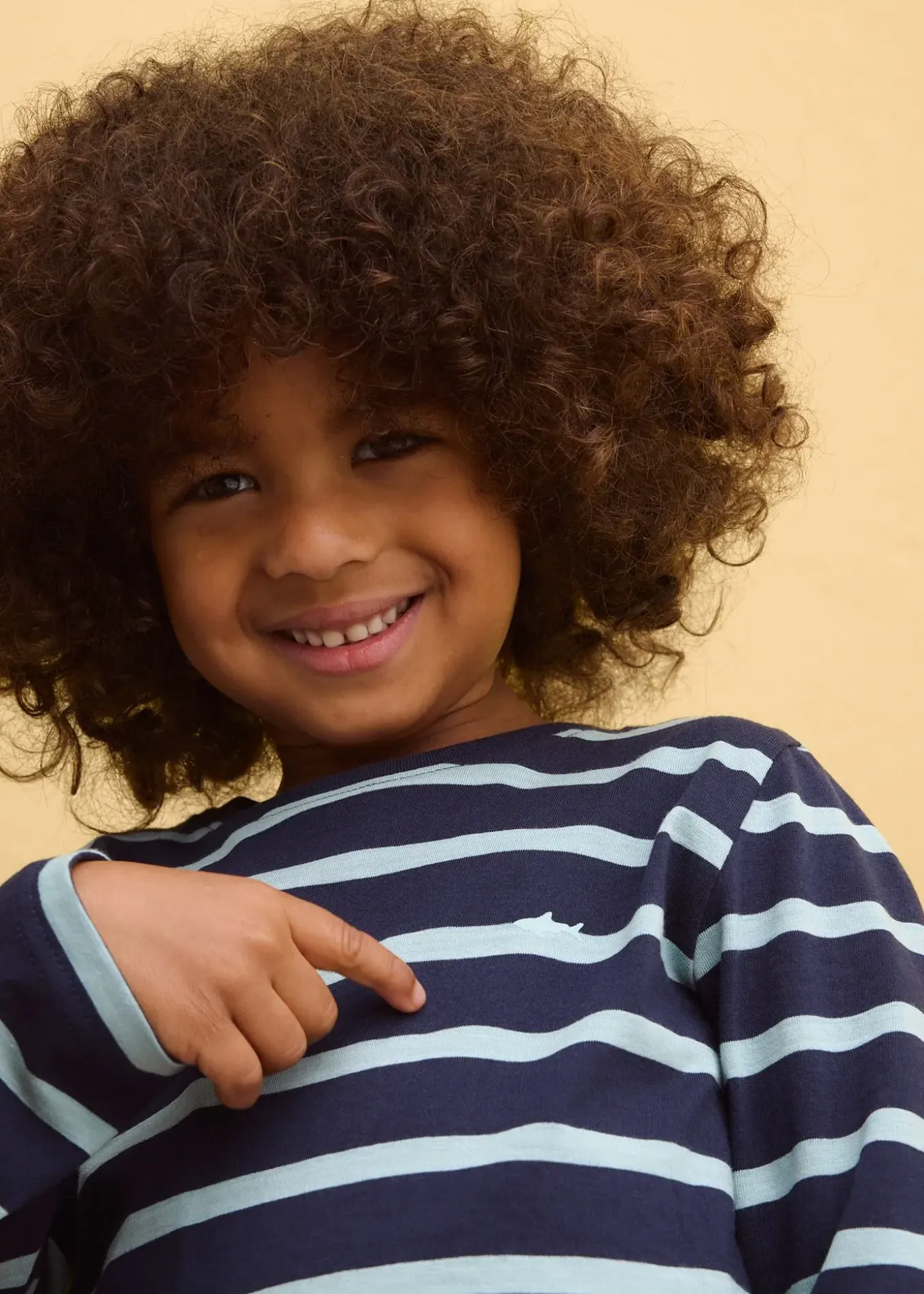 Lot de 2 T-shirts manches longues 100% coton