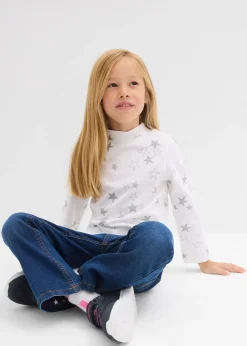 Lot de 2 T-shirts manches longues en coton extensible