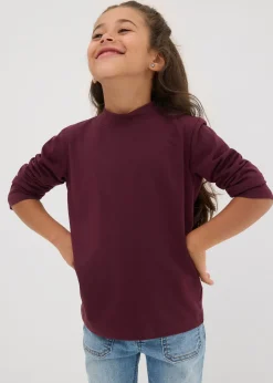 Lot de 2 T-shirts manches longues en coton extensible