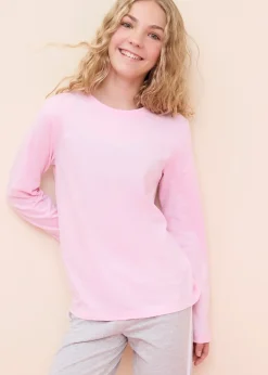 Lot de 5 T-shirts manches longues 100% coton