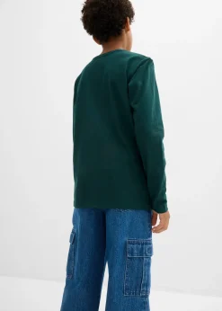 Lot de 3 T-shirts manches longues coton