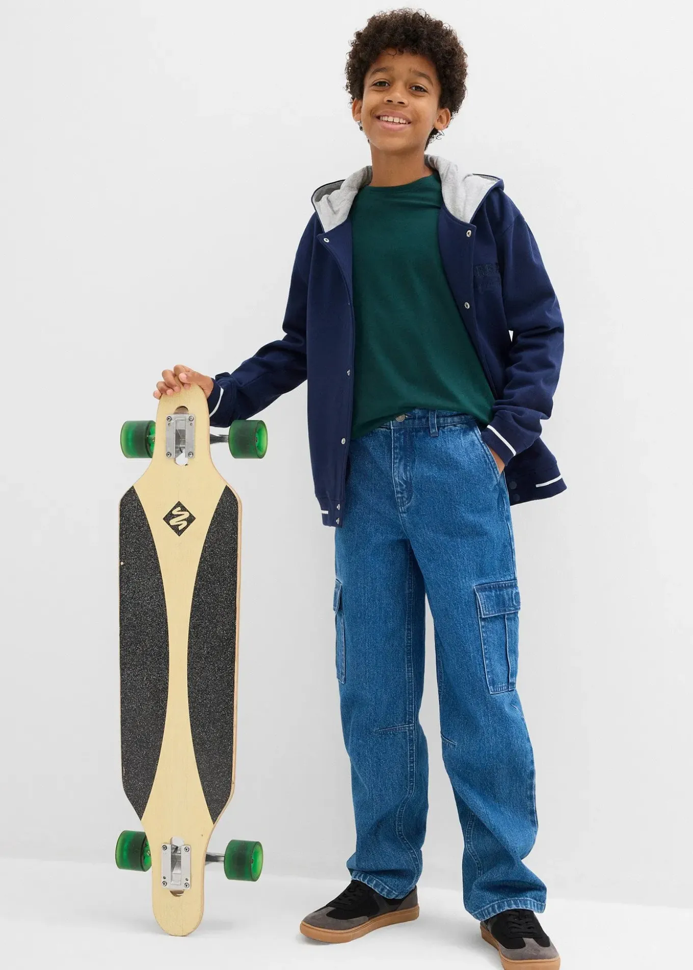 Lot de 3 T-shirts manches longues coton