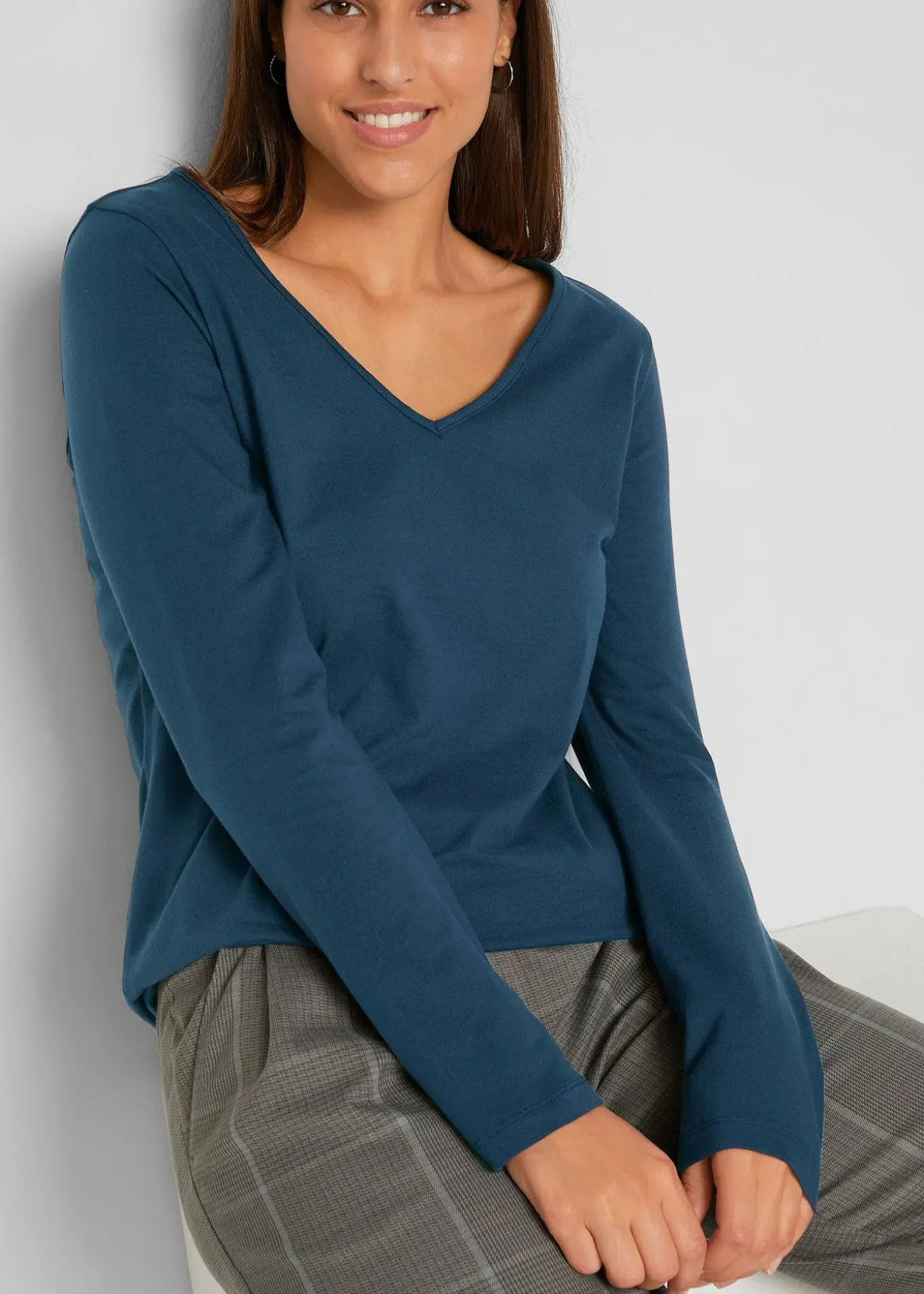 Lot de 2 T-shirts manches longues près du corps