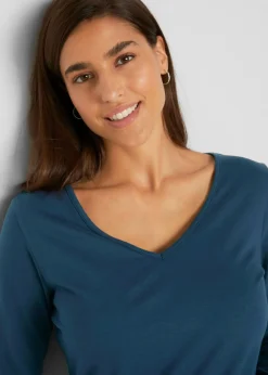 Lot de 2 T-shirts manches longues près du corps