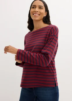 Lot de 2 T-shirts manches longues 100% coton