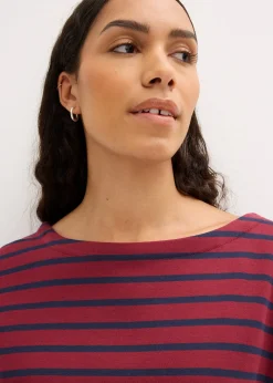 Lot de 2 T-shirts manches longues 100% coton