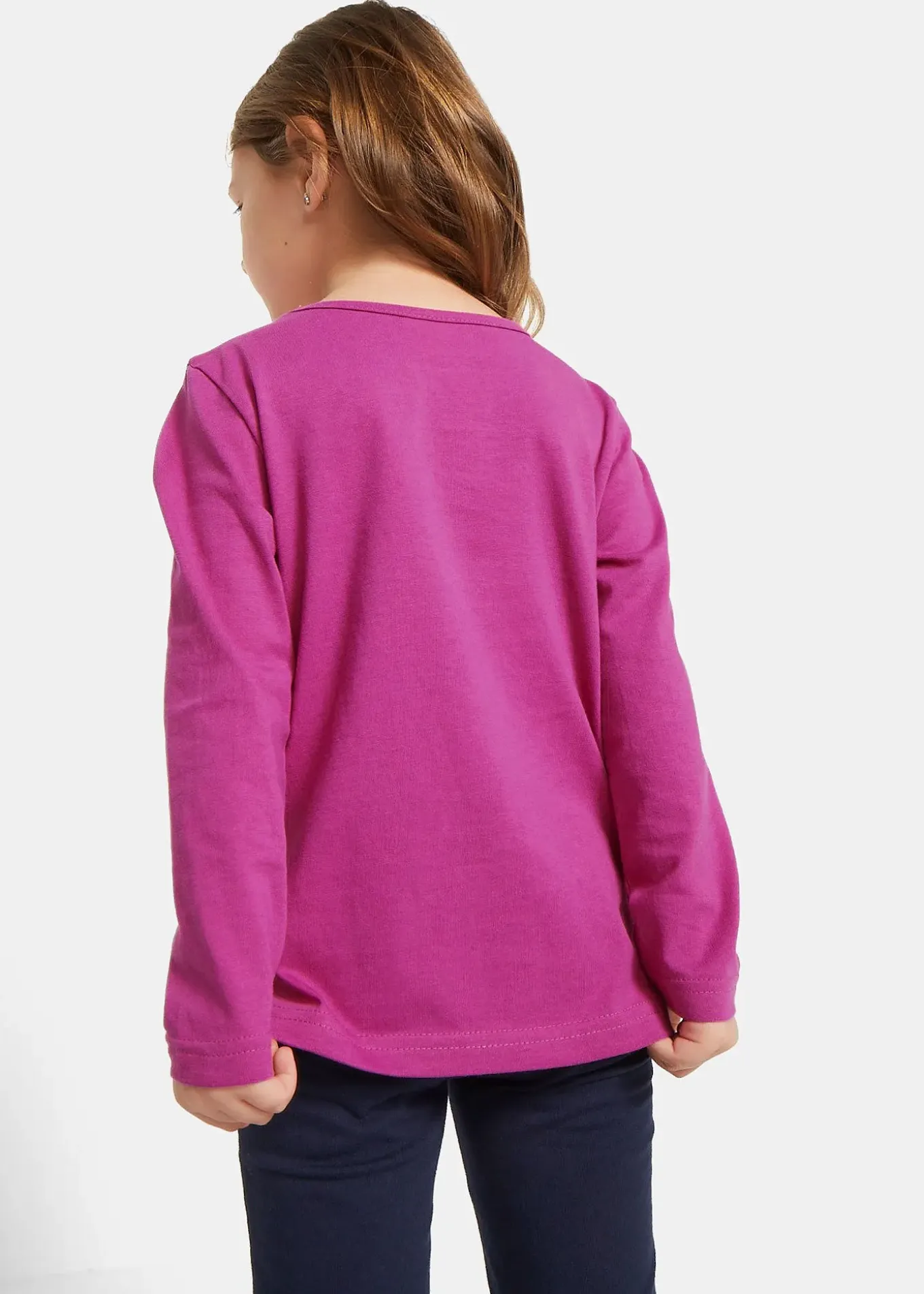 Lot de 2 T-shirts manches longues 100% coton