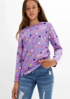 Lot de 3 T-shirts manches longues 100% coton