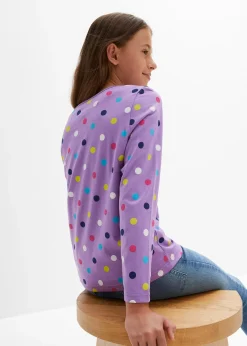 Lot de 3 T-shirts manches longues 100% coton