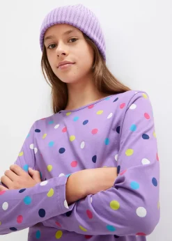 Lot de 3 T-shirts manches longues 100% coton